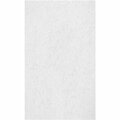 Genuine Joe Polishing Floor Pad - 14in x 28in - White, 5PK GJOH8066